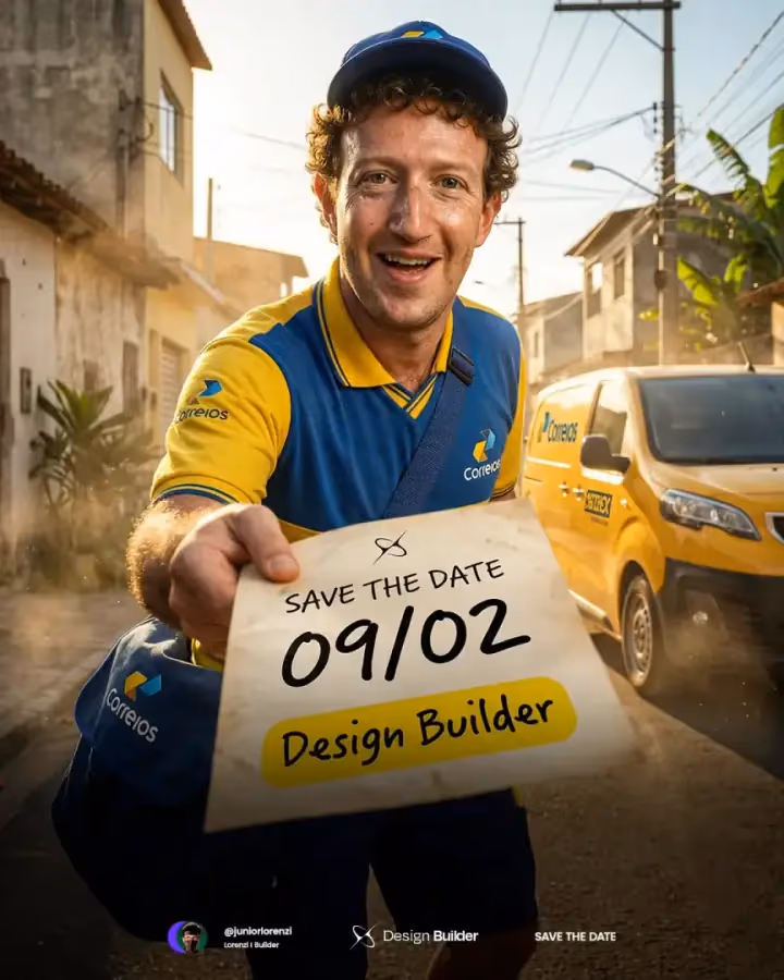 Criativo gerado no Design Builder