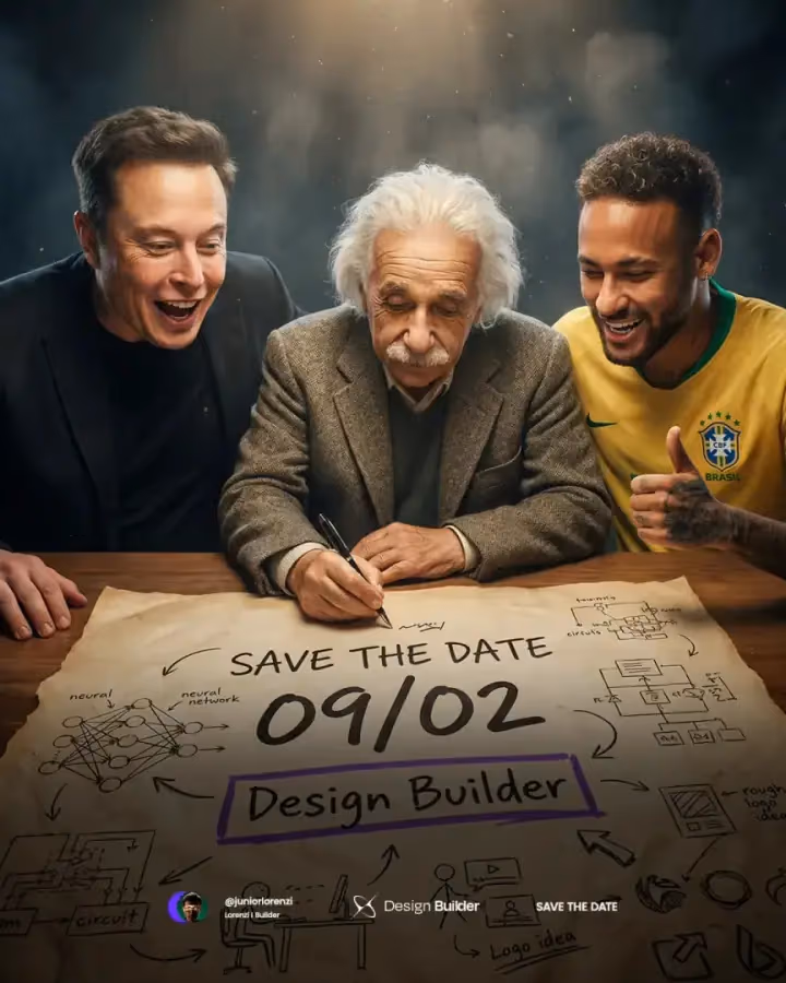 Criativo gerado no Design Builder
